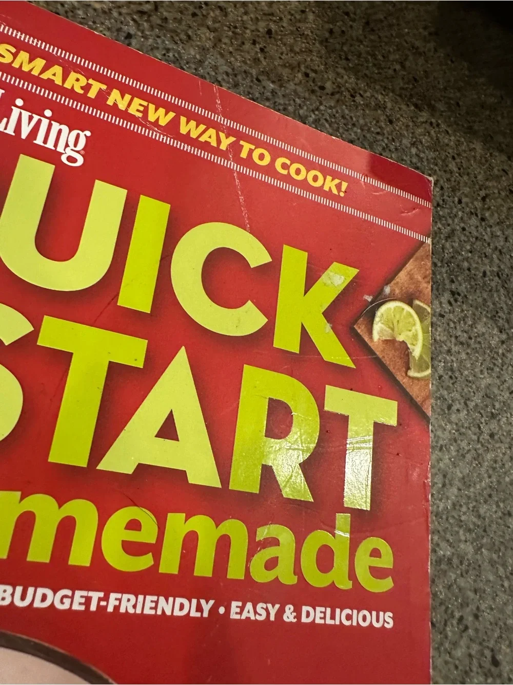 Southern Living Quick Start Homemade Cookbook - Red
